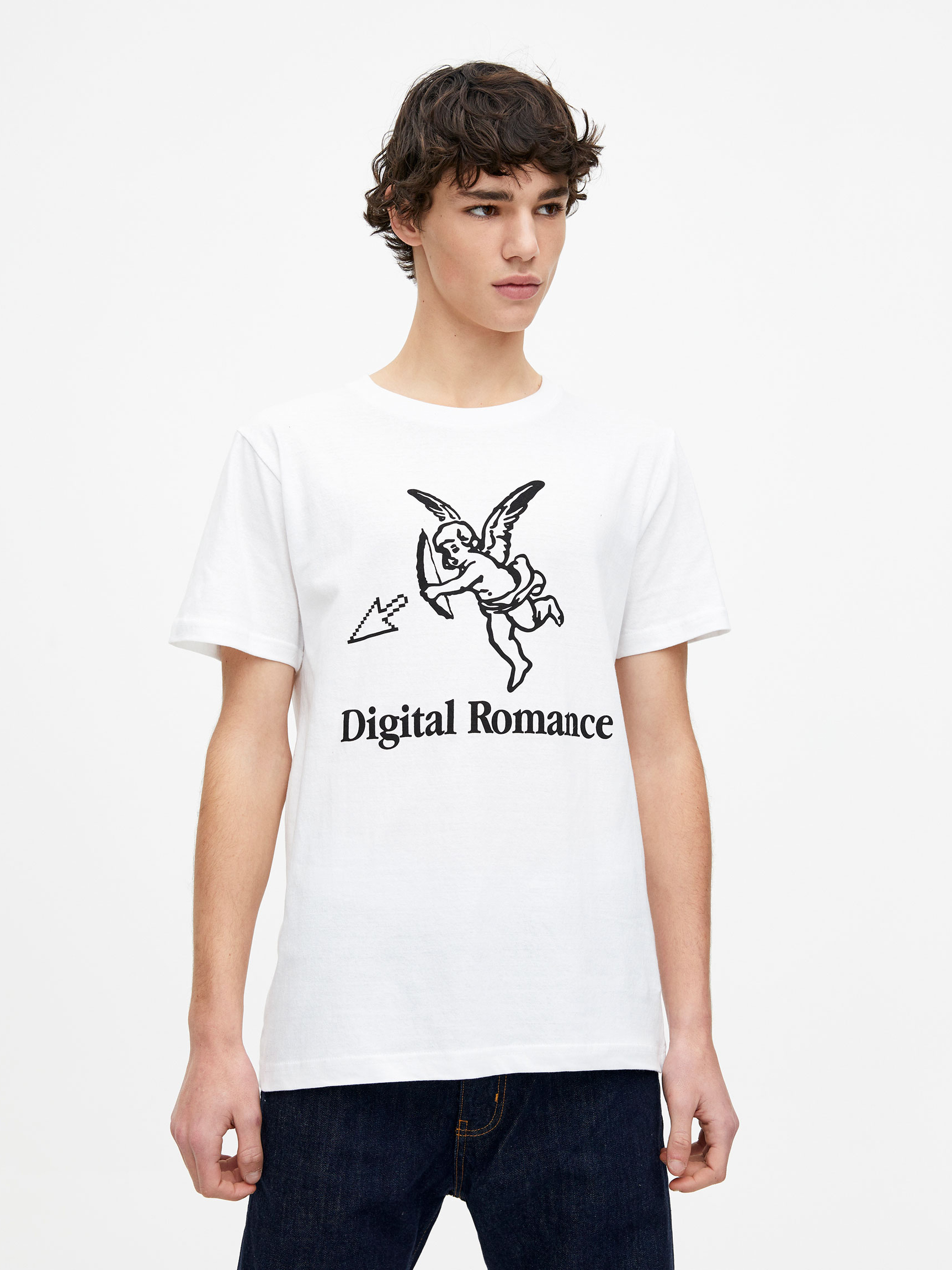 

Футболка Pull & Bear 5244-533-250 S Белая