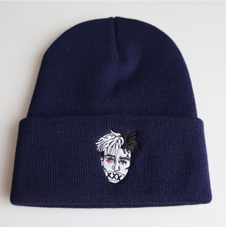 

Шапка Jsstore XXXTentacion Темно-Синяя