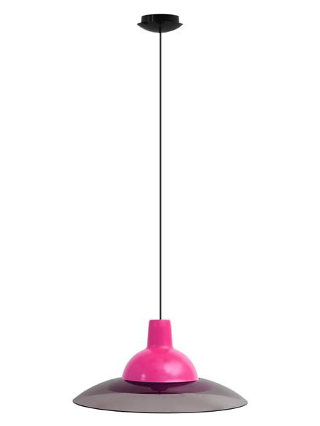

Светильник потолочный ERKA 1305 LED 12W 4200 К розовый с черным кабелем