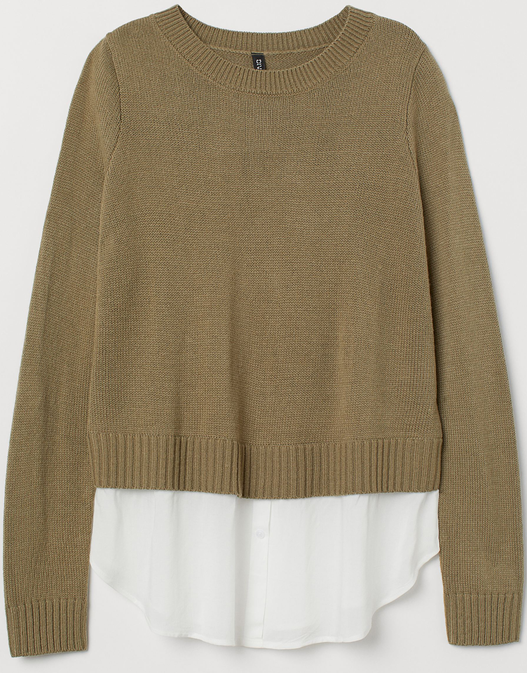 

Джемпер H&M N5553646 S Хаки