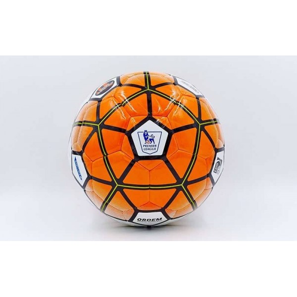 

Мяч футбольный №5 PU HYDRO TECNOLOGY SHINE PREMIER LEAGUE MF-219