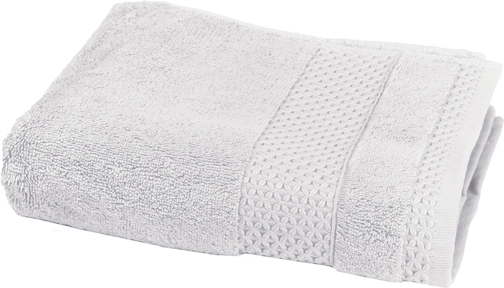 

Полотенце для рук и лица Luxury Linens Alligator 50x100 см Silver