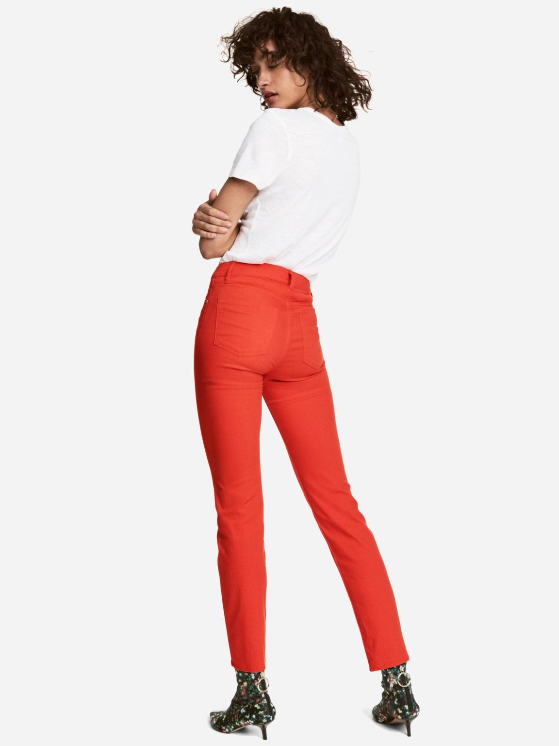 

Брюки H&M 05428466 38 Красные (GT02000000006949_AB5000000668083)