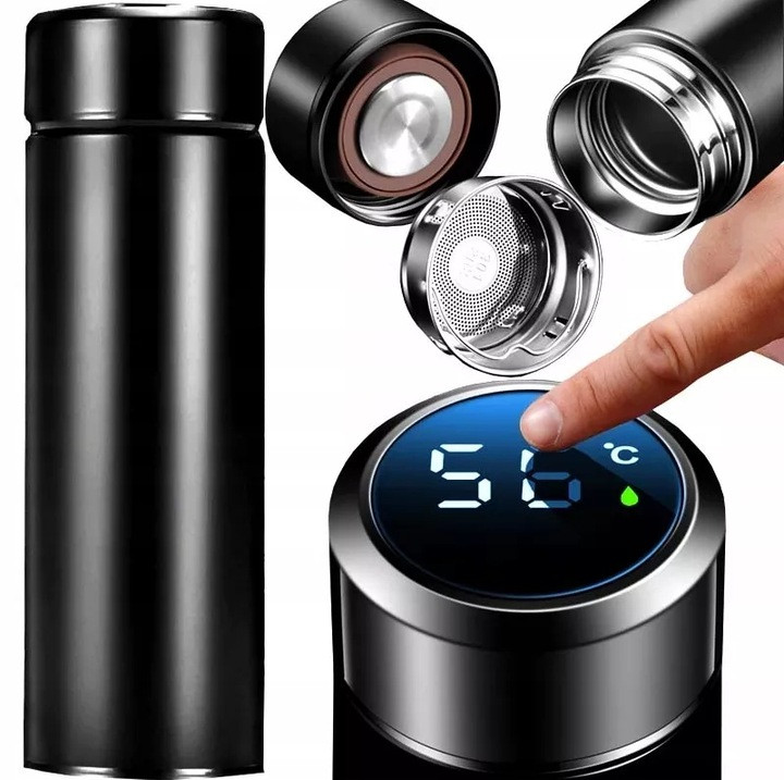 Термос с сенсорным датчиком температуры Smart Cup LED 450мл – фото ...