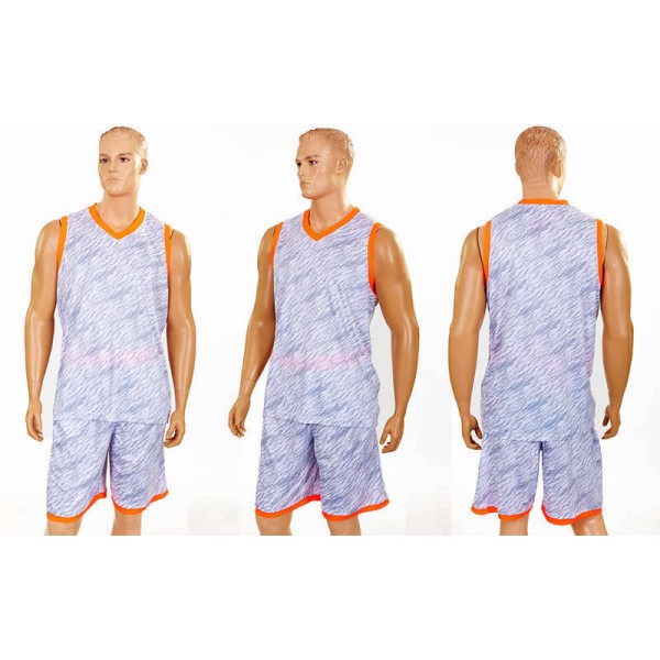 

Форма баскетбольная мужская Camo (серый), Размер XXXXL