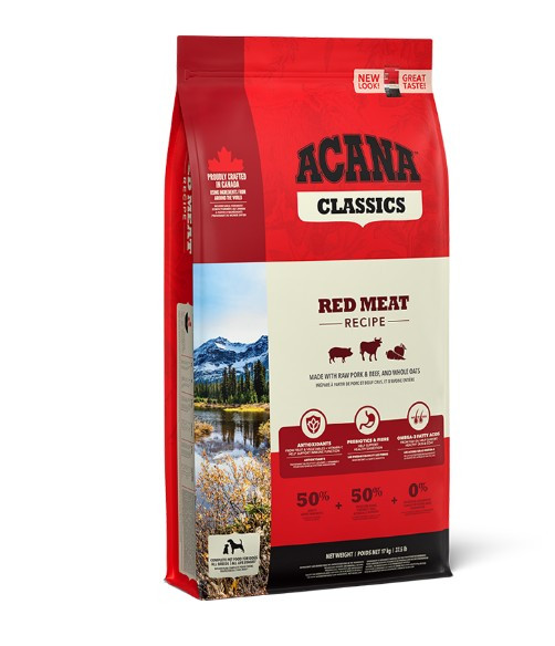 Сухий корм Acana Classics Red Meat Для собак всіх порід та всіх стадій ...