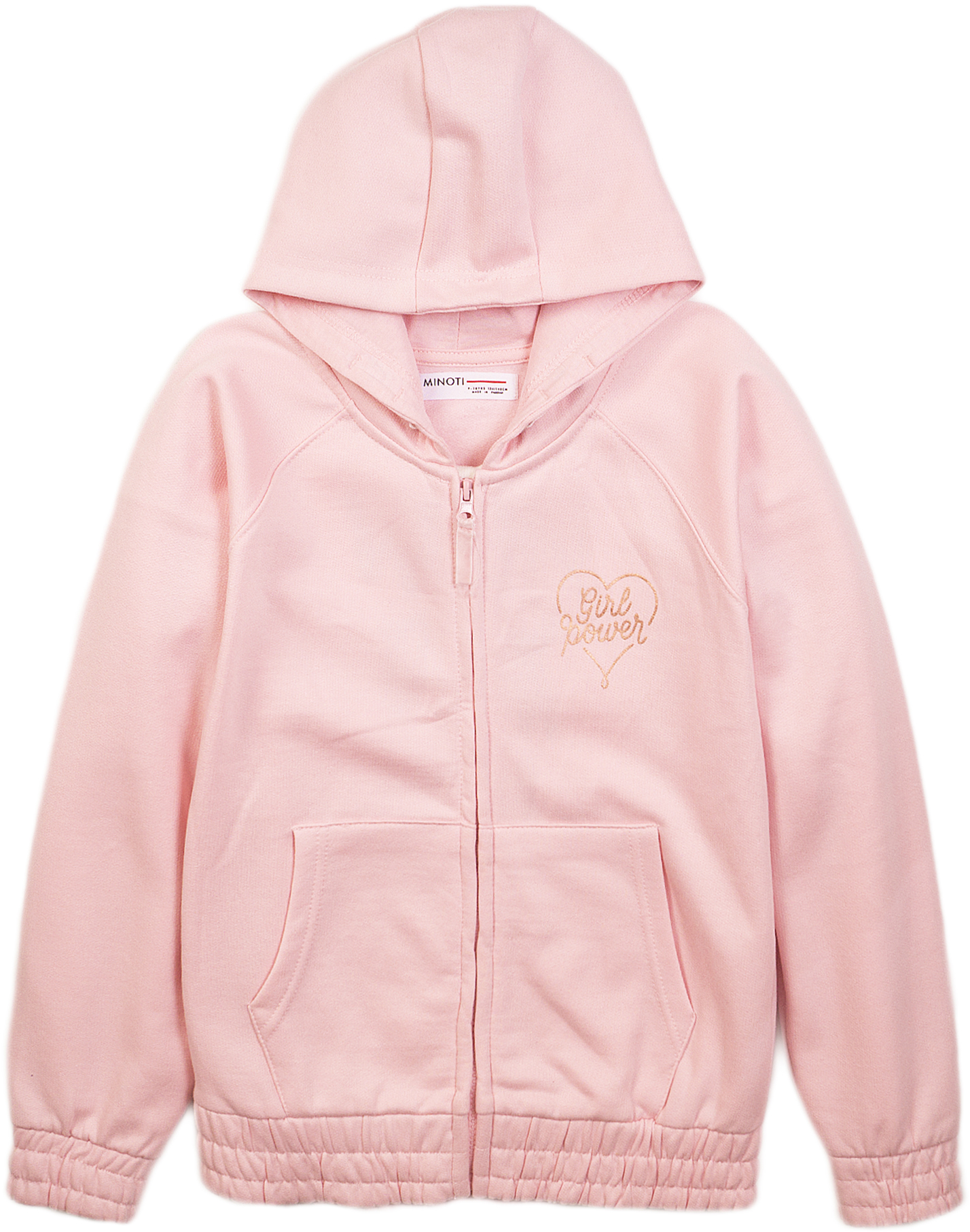 

Толстовка Minoti 4Kidzthru 9 15488 104-110 см Розовая
