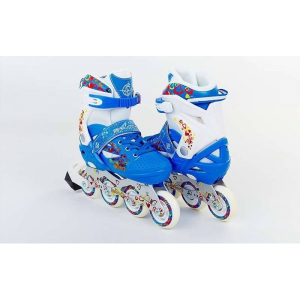 

Роликовые коньки раздвижные ZELART HEARTFUL RC-0444, Размер 34-37
