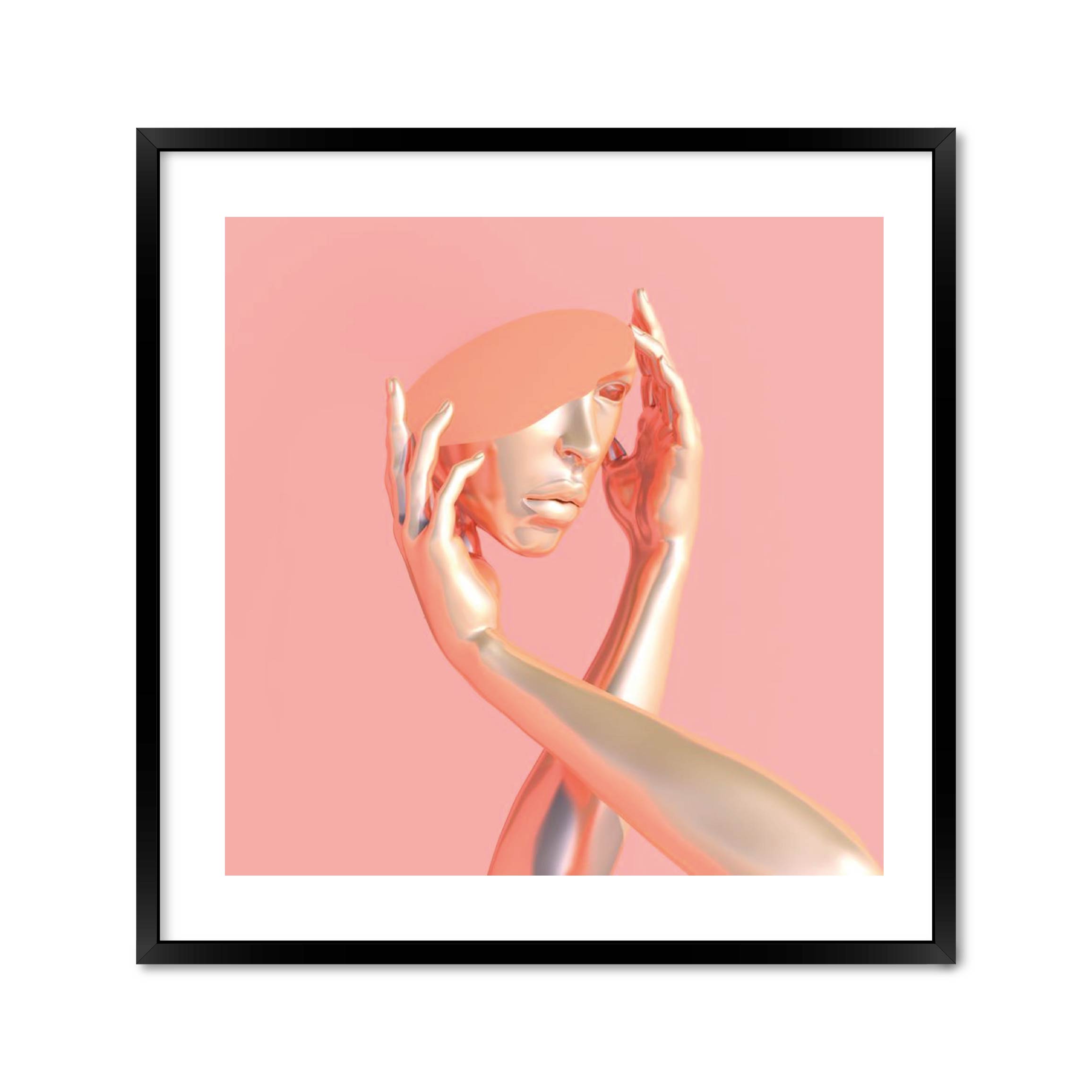 

Постер "Hands" без стекла 60 x 60 см в чёрной рамке