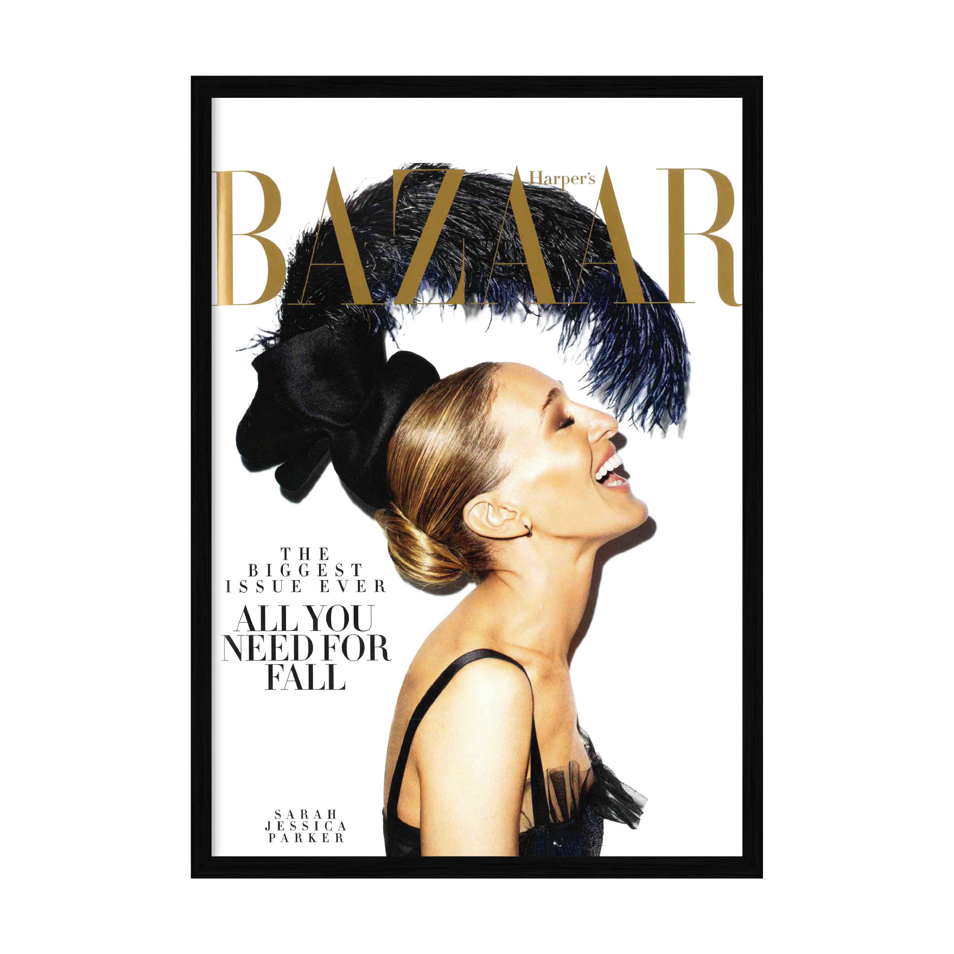

Постер "Bazzar" без стекла 596x840 мм в чёрной рамке