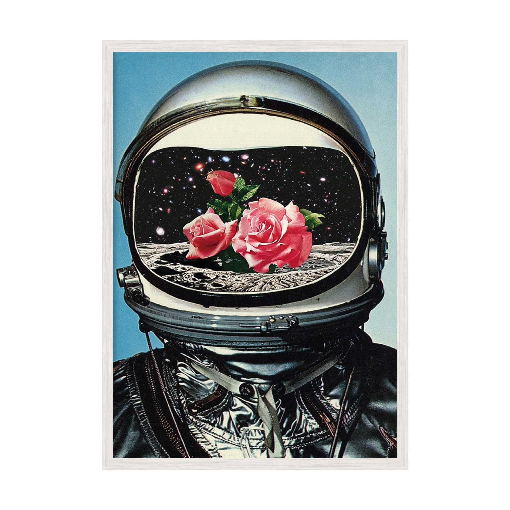 

Постер "AstroFlowers*" с антибликовым стеклом 596x840 мм в белой рамке