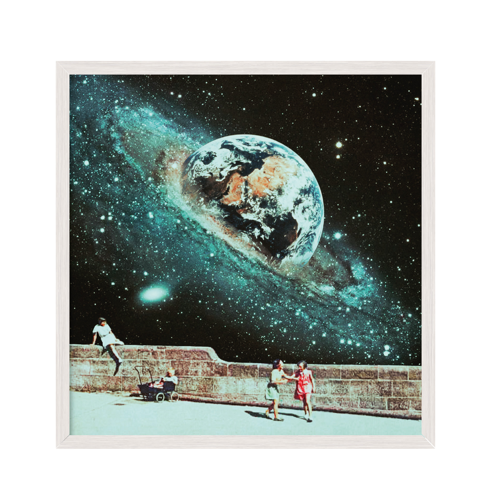 

Постер "VINTAGE SPACE" без стекла 60 x 60 см в белой рамке