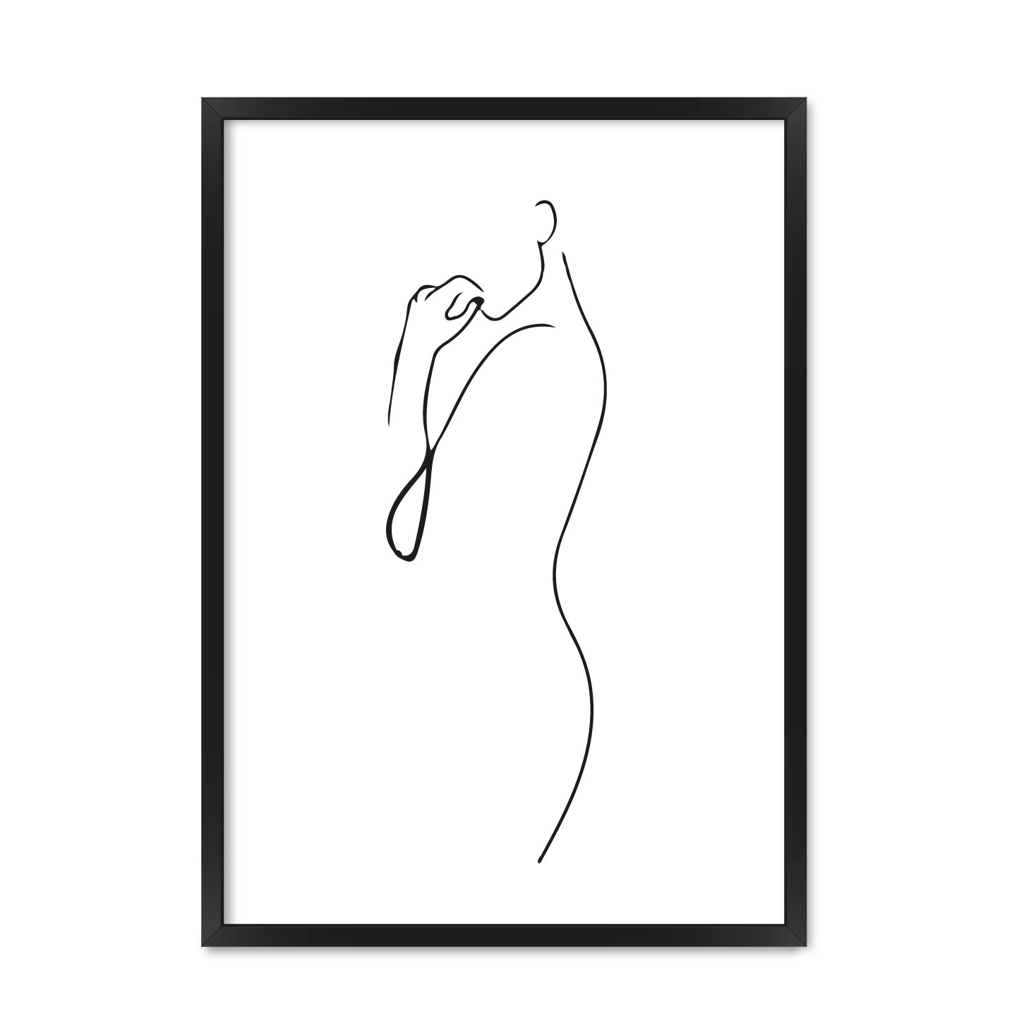 

Постер "Body" без стекла 420x594 мм в чёрной рамке