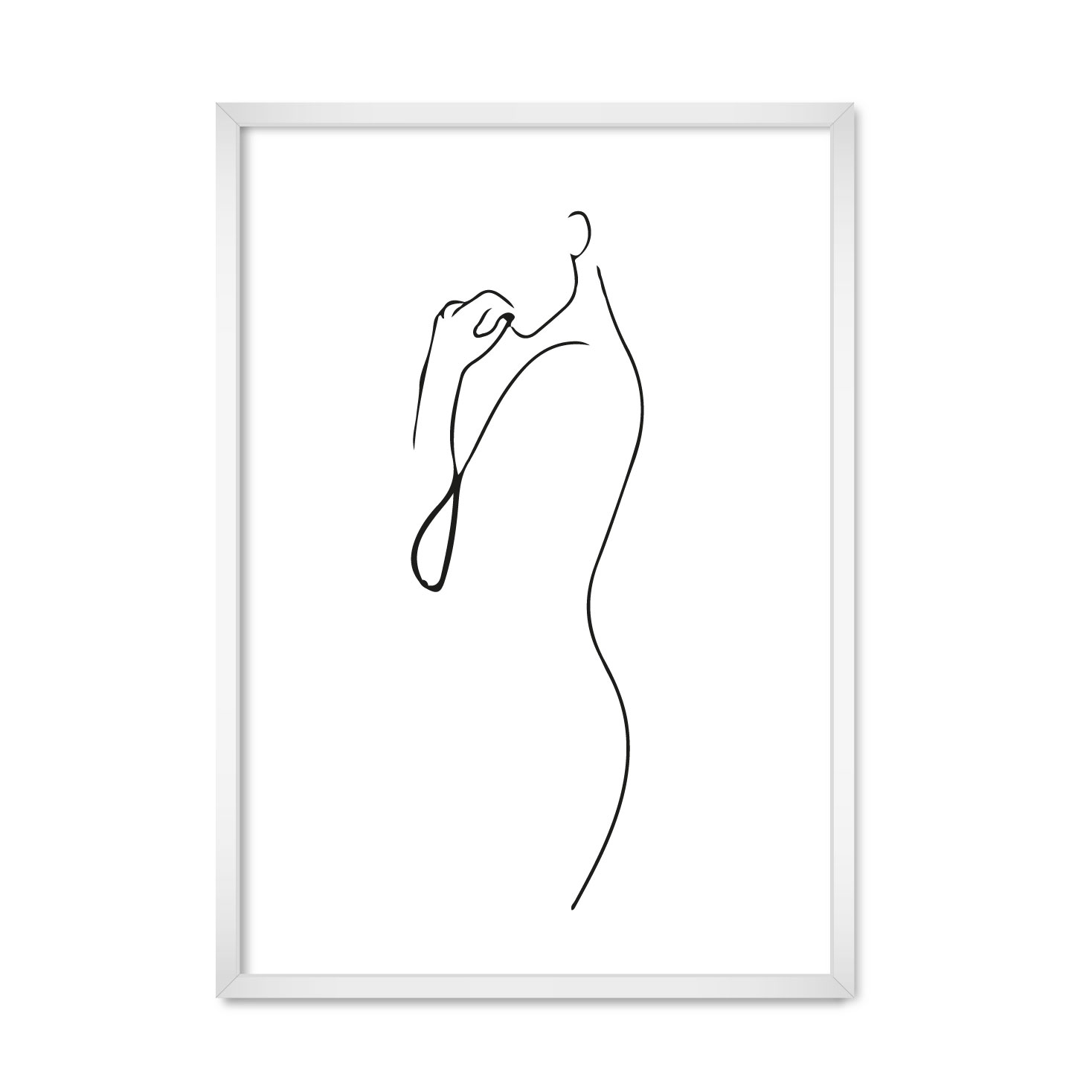 

Постер "Body" без стекла 420x594 мм в белой рамке