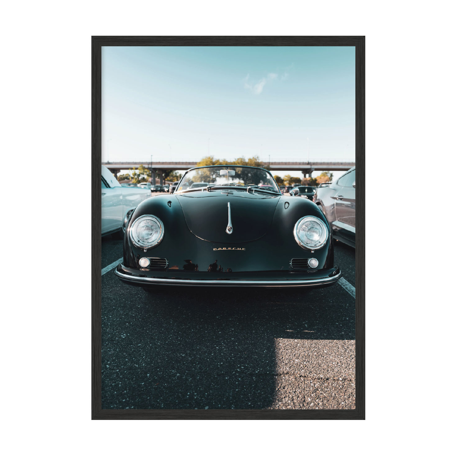

Постер "Porsche 01" без стекла 596x840 мм в чёрной рамке