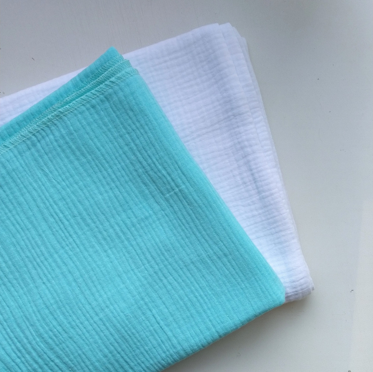 

Многоразовая пеленка Dobryi Son, муслин, 65х80 см, розовая+мятная