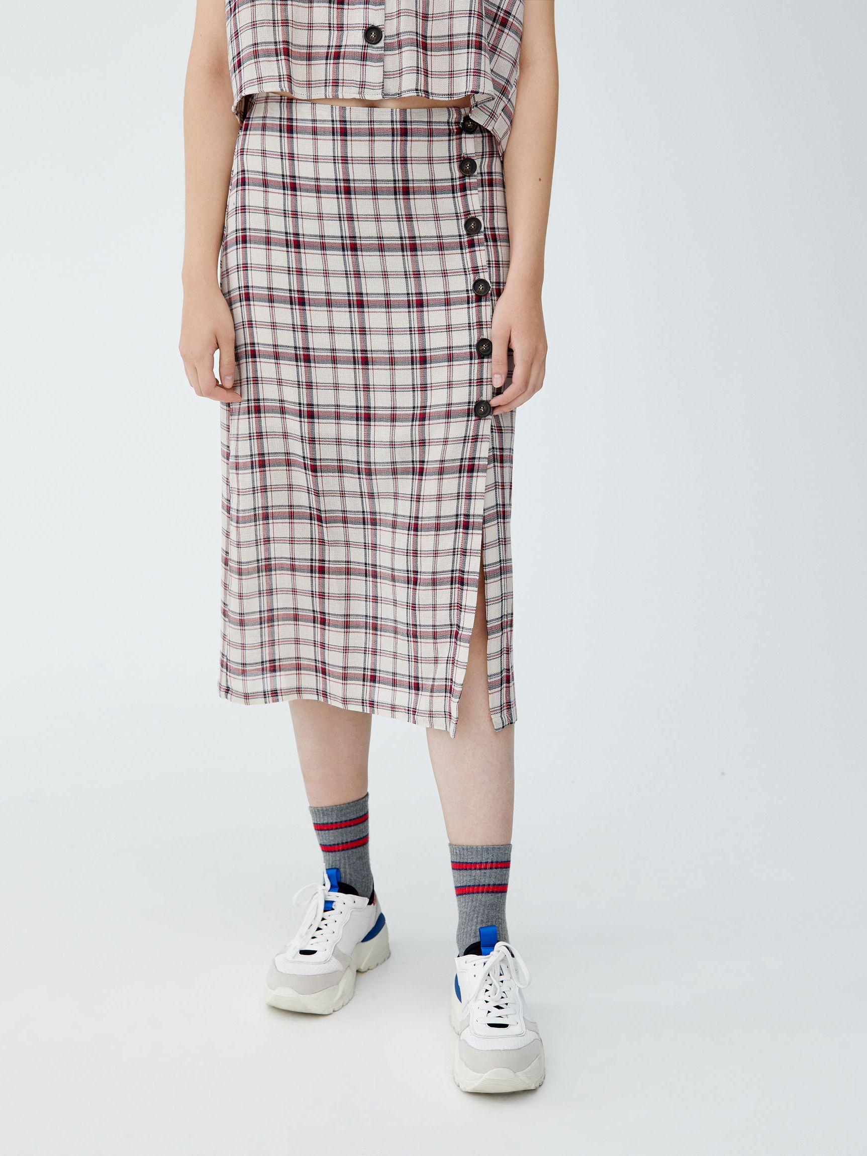 

Юбка Pull & Bear 09398349805  Принт, Юбка Pull & Bear 09398349805 S Принт