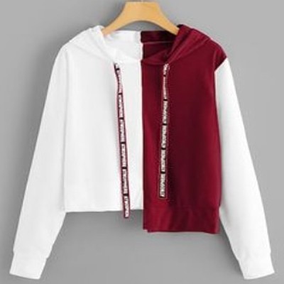 

Худи malina женский половинки бело-бордовый, Худи malina женский половинки бело-бордовый S