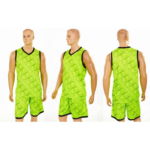 

Форма баскетбольная мужская Camo (салатовый), Размер XXXXL