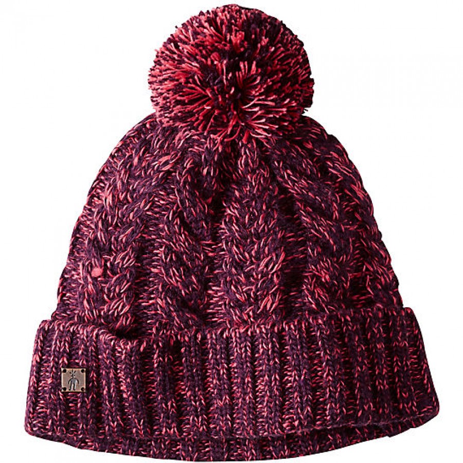 

Шапка Smartwool Ski Town Hat Бордовый