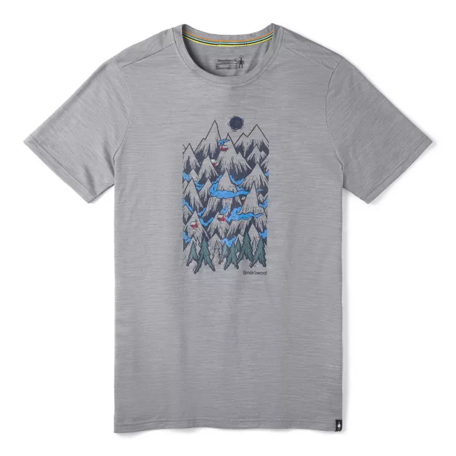 

Футболка Smartwool Merino Sport 150 Mountain Ventures Tee  Серый, Футболка Smartwool Merino Sport 150 Mountain Ventures Tee S Серый