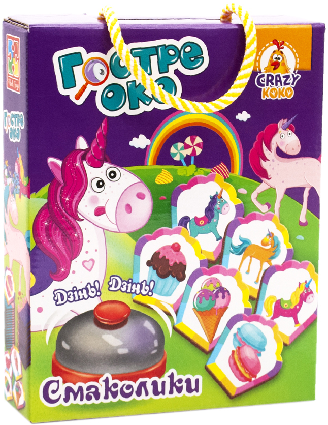 

Игра со звонком Vladi Toys Зоркий глаз Вкусняшки (рус) (VT8010-11)