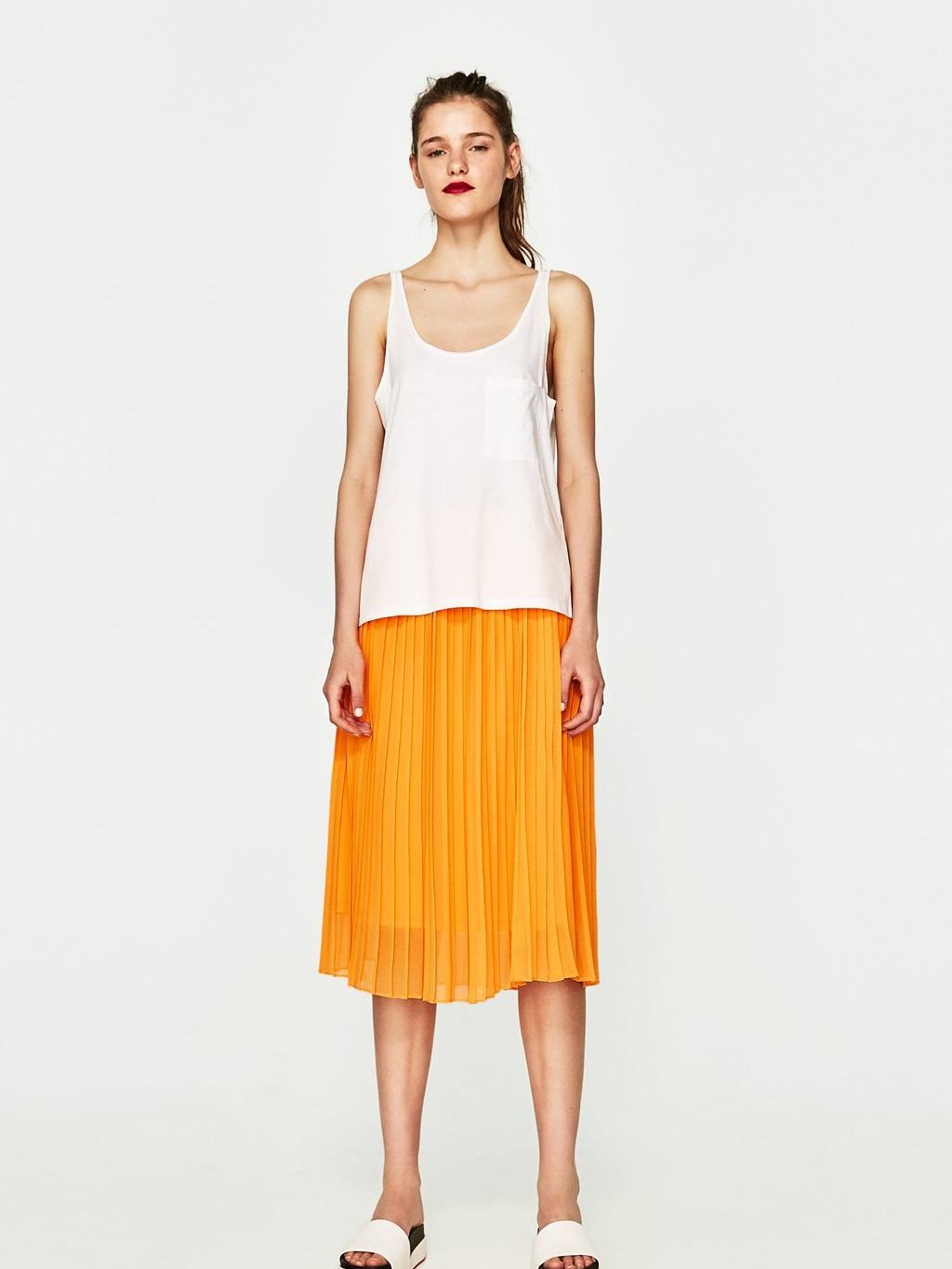 

Майка Zara 04174015250 L Белая