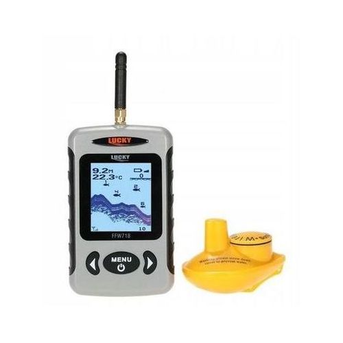 

Эхолот Lucky FFW718. Беспроводной. 1-о луч. Обзор 90°. Локация 45м. Ч/Б.
