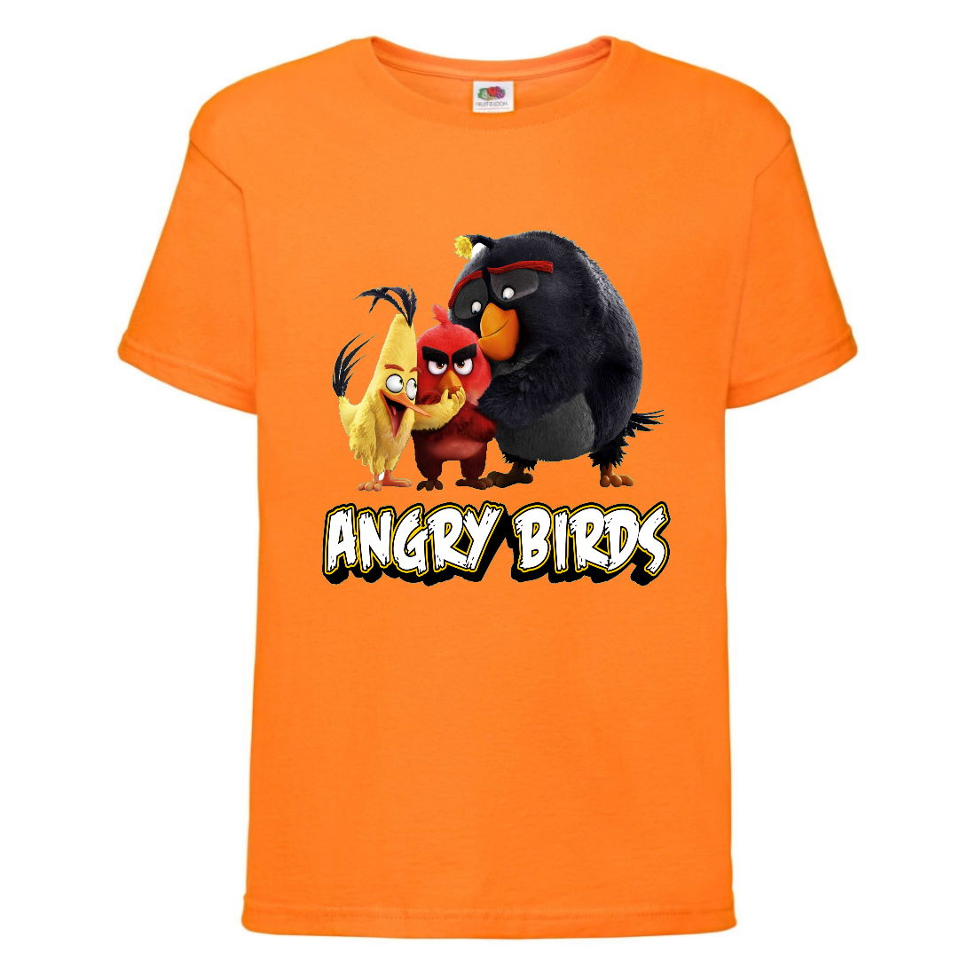 

Футболка детская Энгри Бердс (Angry Birds) оранжевая (AB-red-chak&bomb-2-orange) 140 см