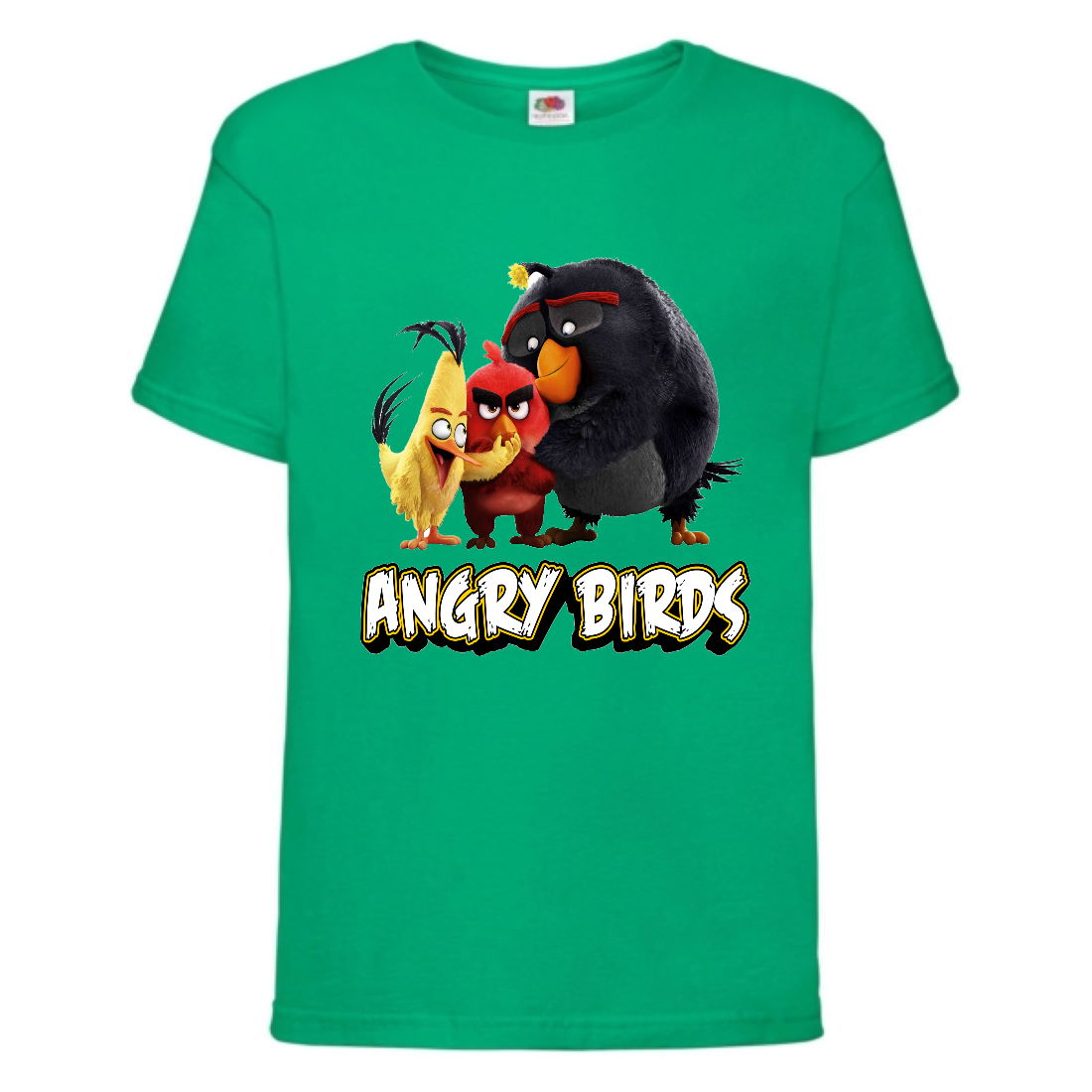 

Футболка детская Энгри Бердс (Angry Birds) зеленая (AB-red-chak&bomb-2-green) 116 см