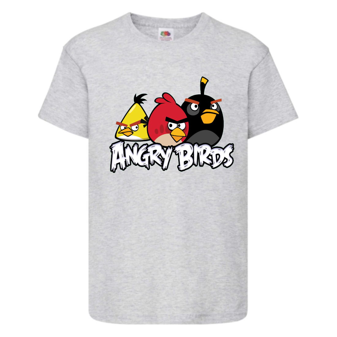 

Футболка детская Энгри Бердс (Angry Birds) серая (AB-red-chak&bomb-gray) 140 см