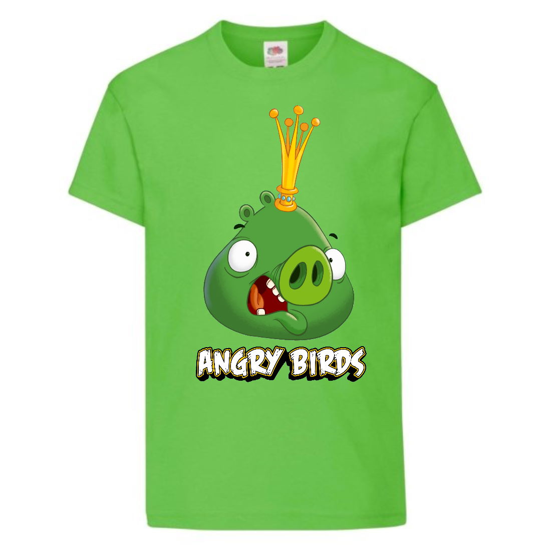 

Футболка детская Энгри Бердс (Angry Birds) светло-зеленая (AB-swin-2-green) 152 см