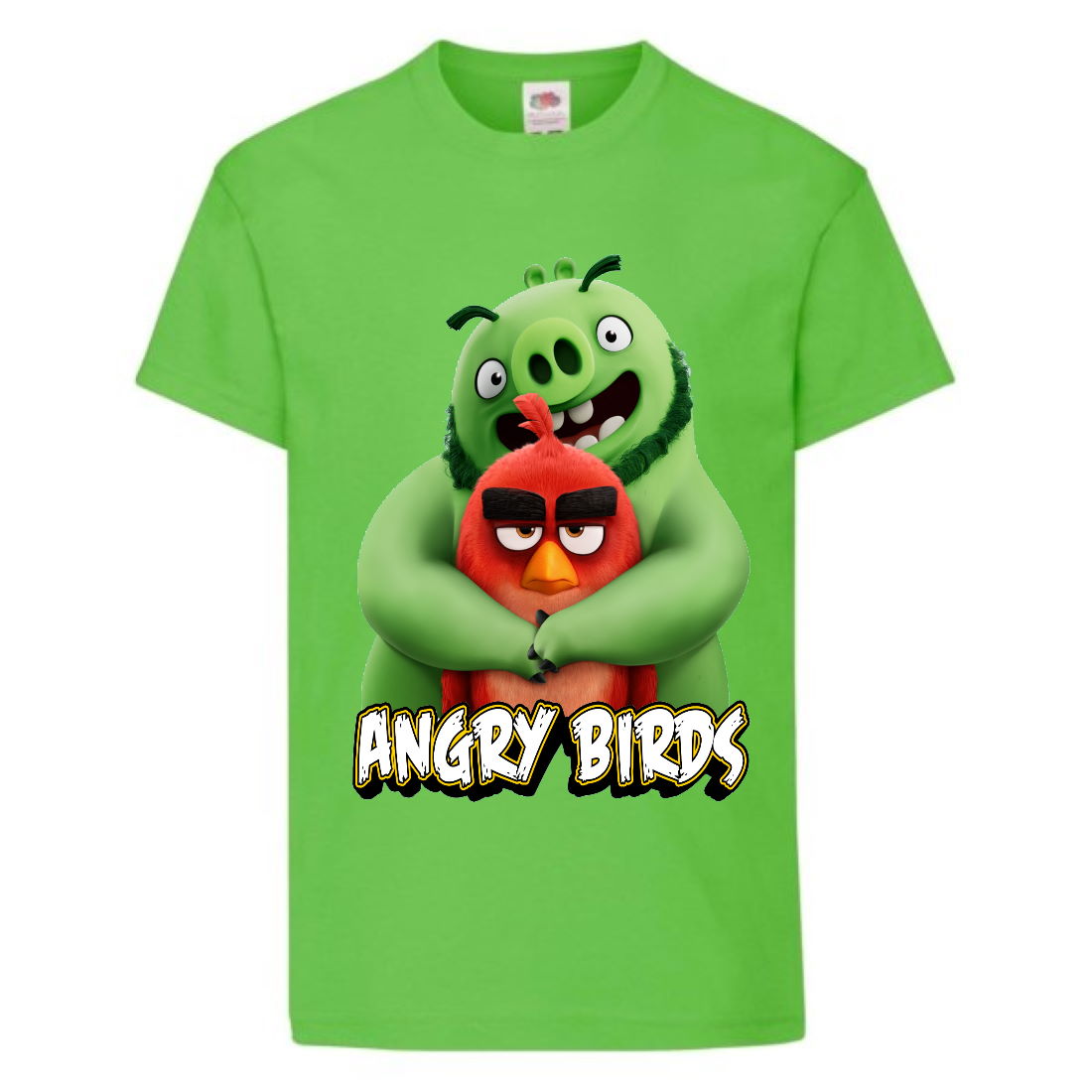 

Футболка детская Энгри Бердс (Angry Birds) светло-зеленая (AB-swin&red-green) 152 см
