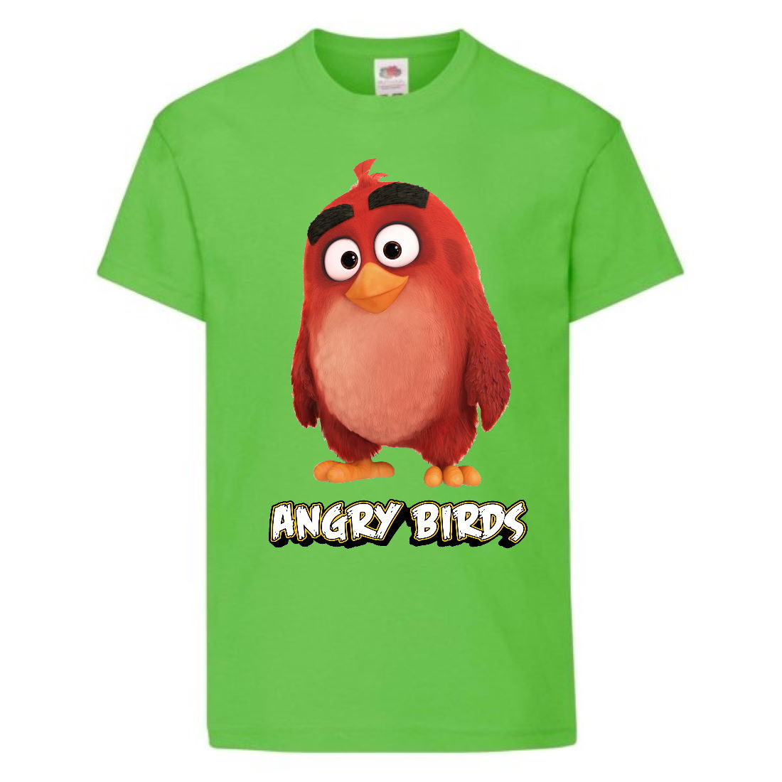 

Футболка детская Энгри Бердс (Angry Birds) светло-зеленая (AB-red-green) 116 см