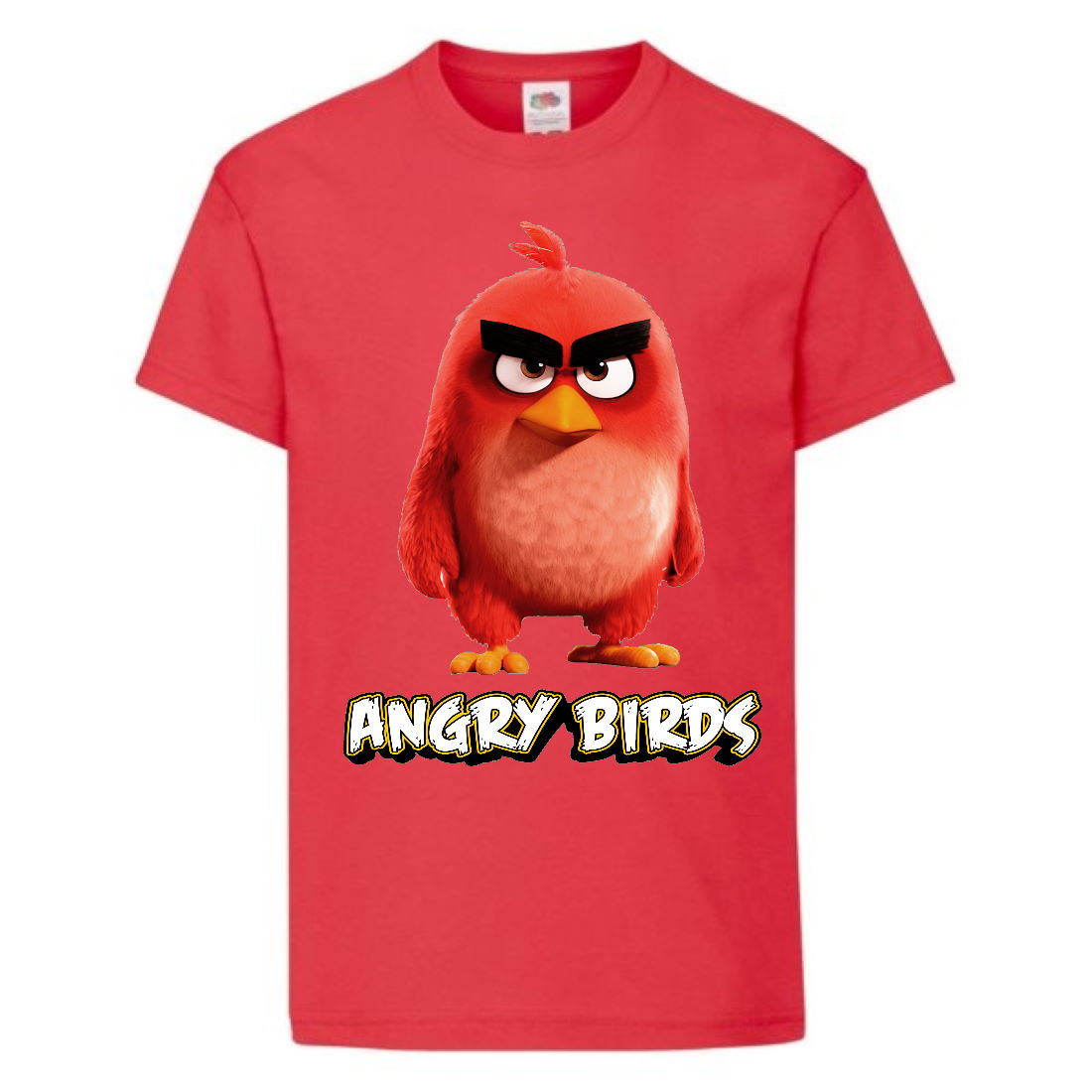 

Футболка детская Энгри Бердс (Angry Birds) красная (AB-red-2-red) 116 см