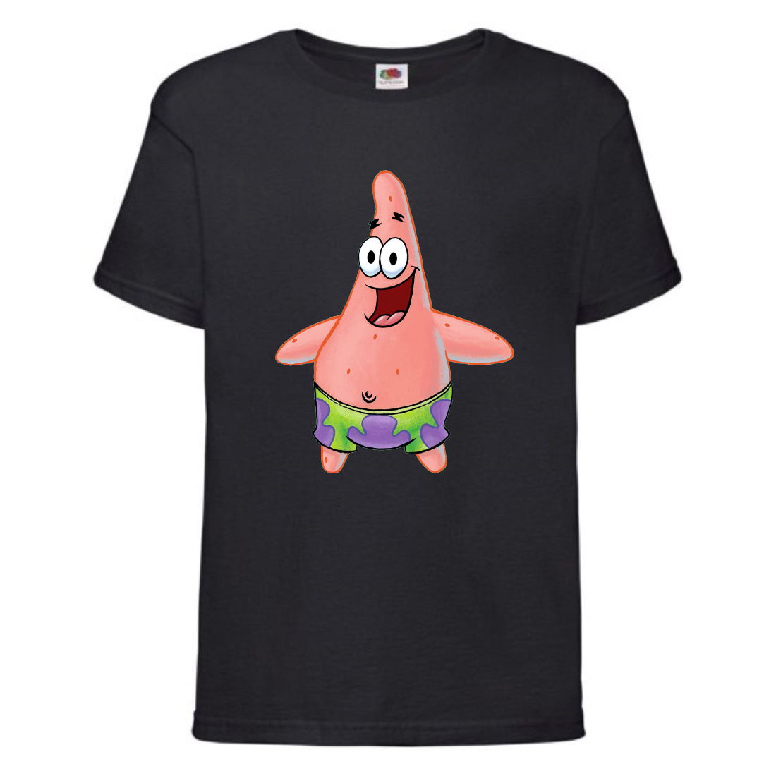 

Футболка детская Спанч Боб 21 (Sponge Bob) черная 128 см