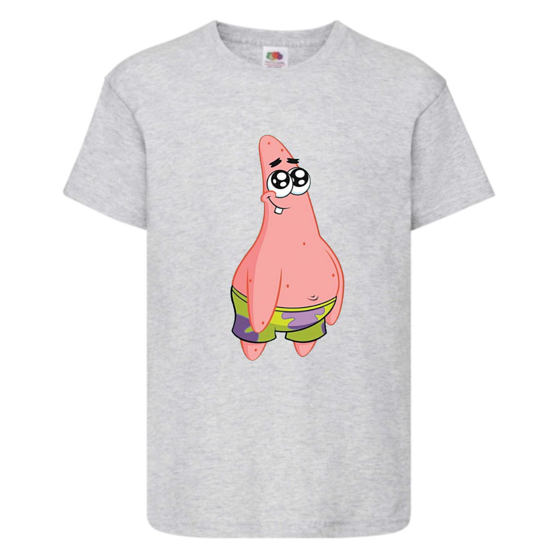 

Футболка детская Спанч Боб 20 (Sponge Bob) серая 128 см