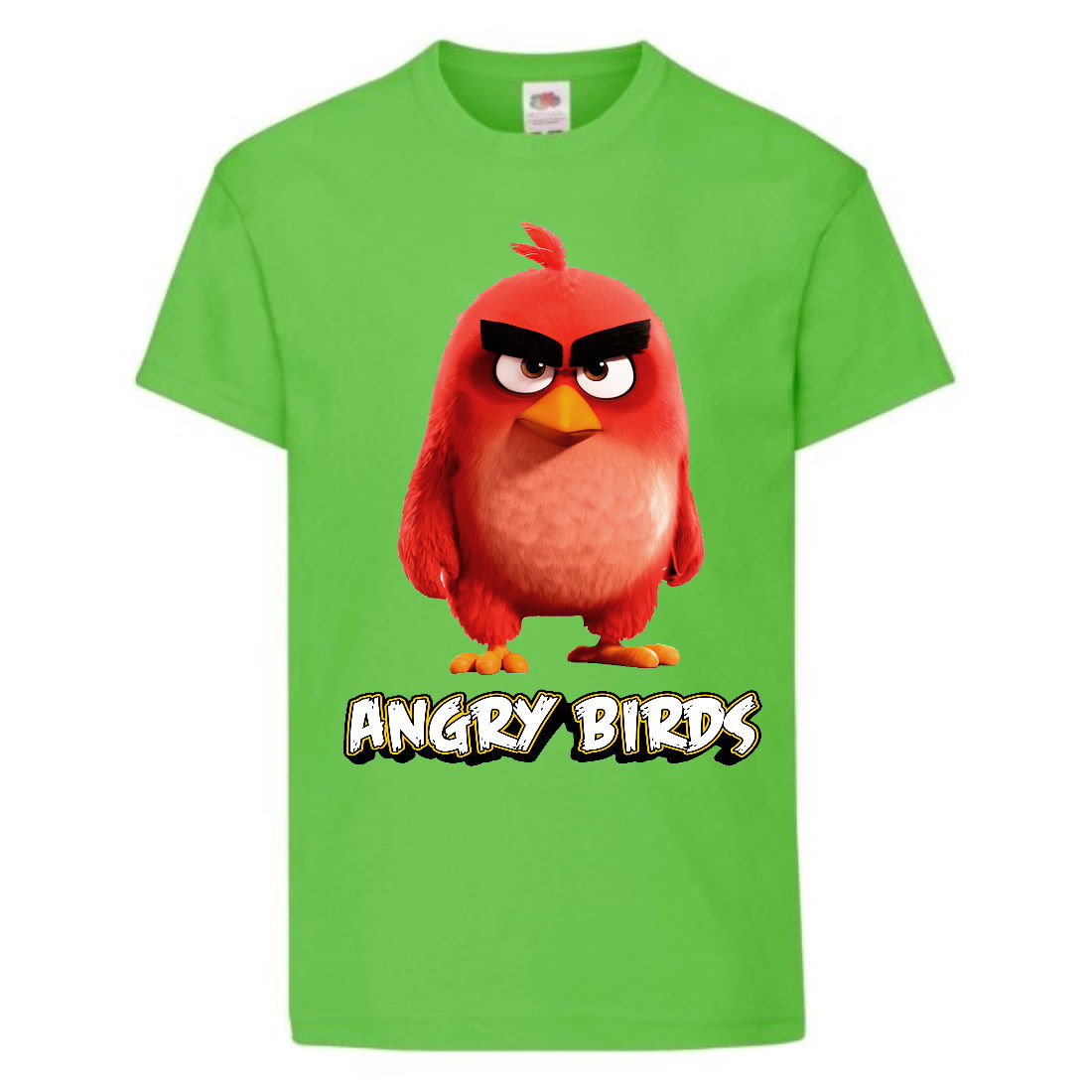 

Футболка детская Энгри Бердс (Angry Birds) светло-зеленая (AB-red-2-green) 128 см