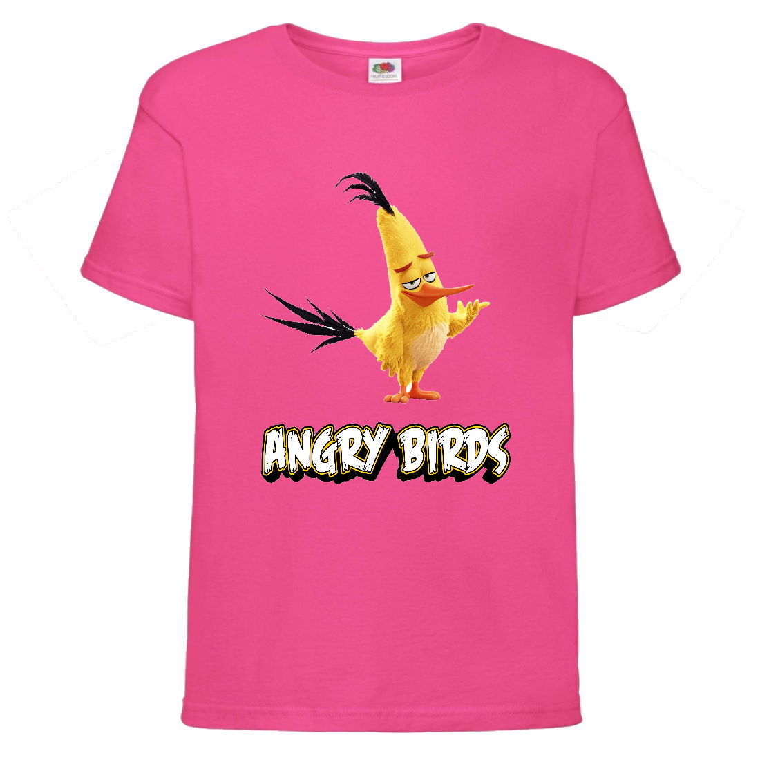 

Футболка детская Энгри Бердс (Angry Birds) розовая (AB-chak-pink) 128 см