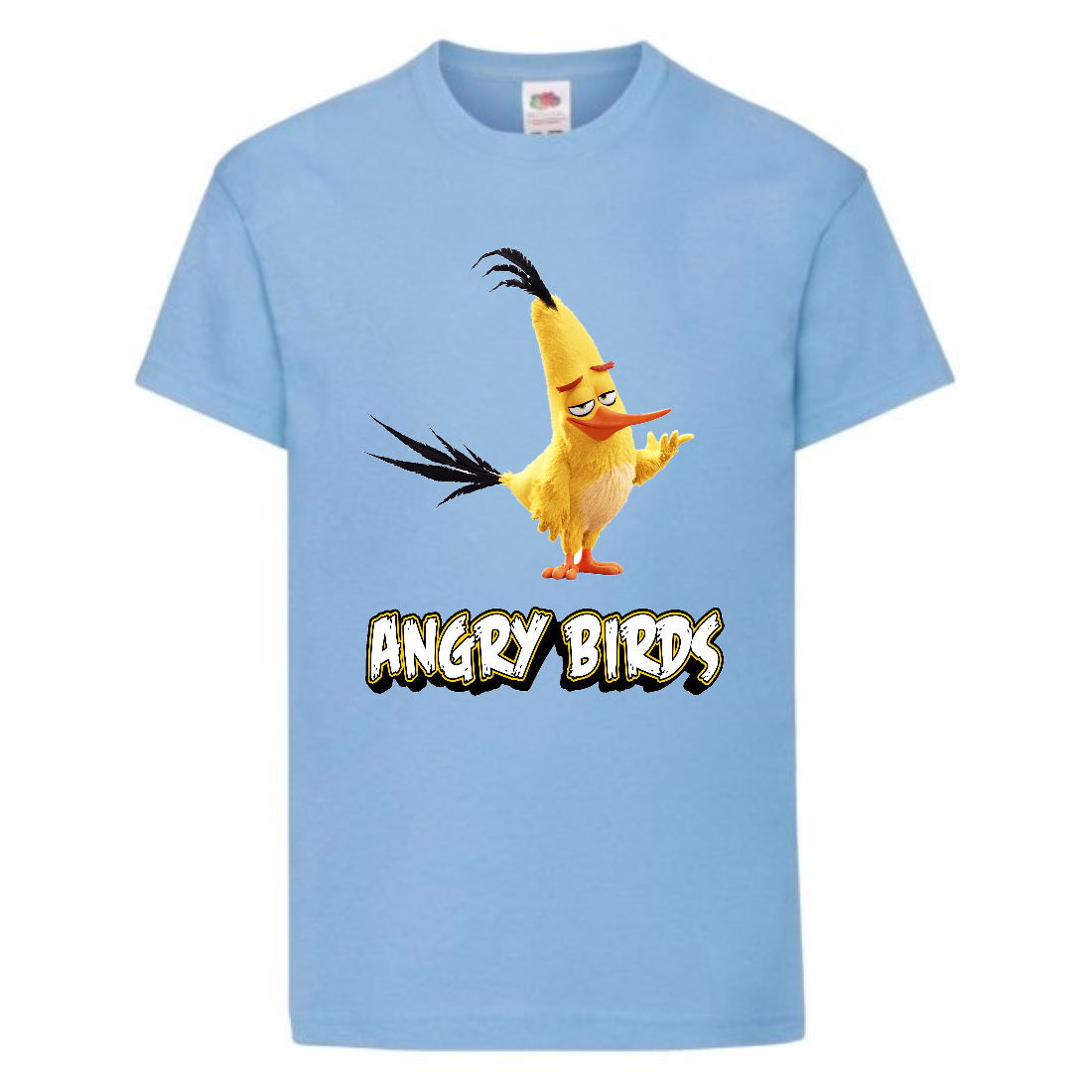 

Футболка детская Энгри Бердс (Angry Birds) светло-голубая (AB-chak-blue) 152 см