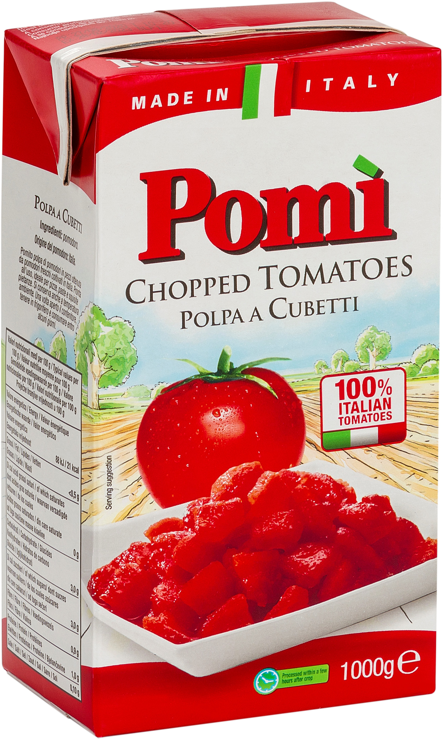 Томати Pomi Очищені нарізані кубиками 1000 г (8032793344384) – ROZETKA ...