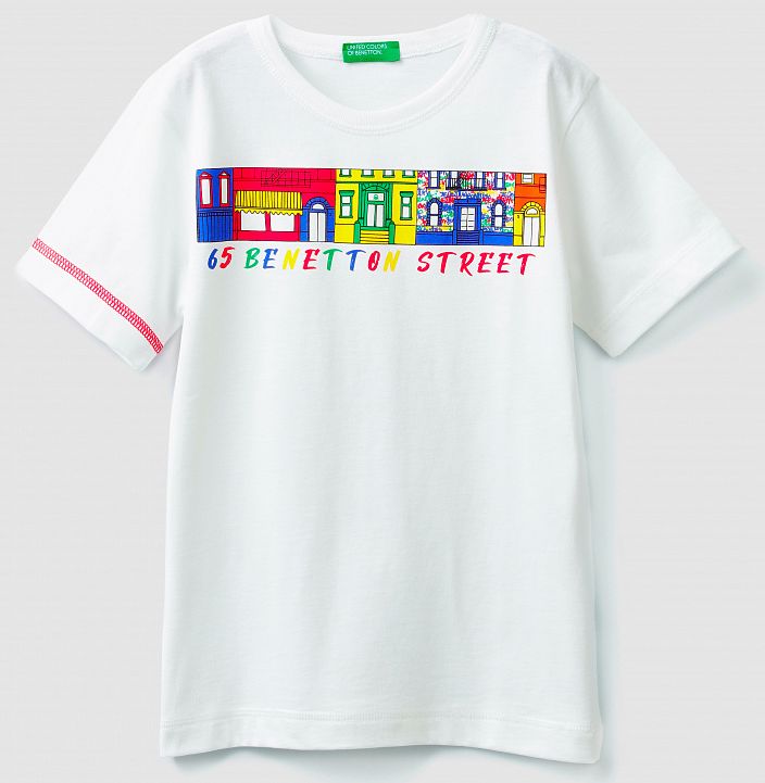 

Футболка United Colors of Benetton 3096C14QO.G-221 150 см XL