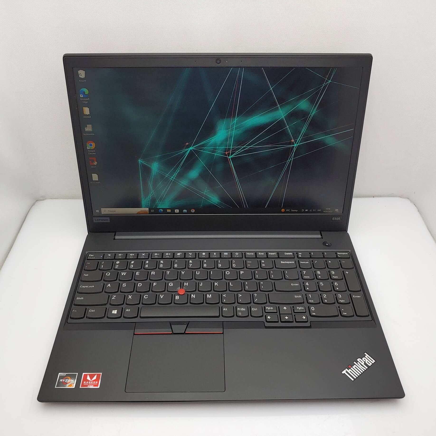 Ноутбук Lenovo ThinkPad E595 Black (AMD Ryzen 7 3700U/RAM 8GB DDR4/SSD ...