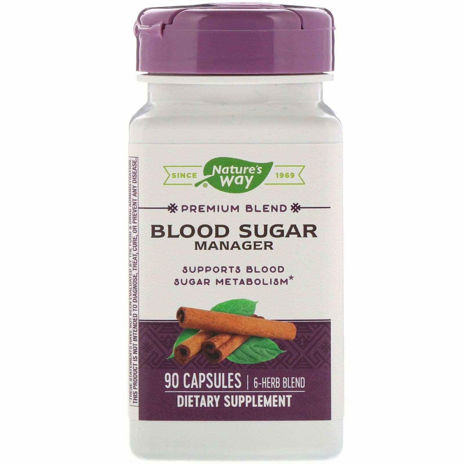 

Специальный продукт Nature's Way Blood Sugar Manager 90 капсул (4384302903)