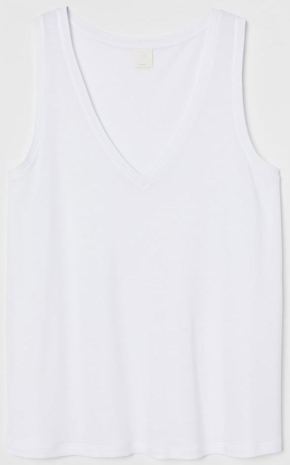 

Майка H&M 07423599 M Белая
