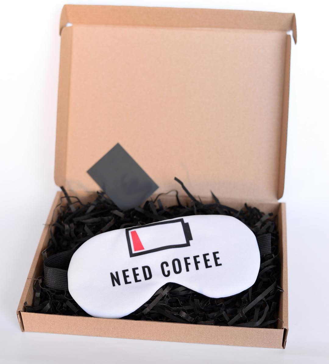

Маска для сна дизайнерская Silenta Coffee (Кофе)