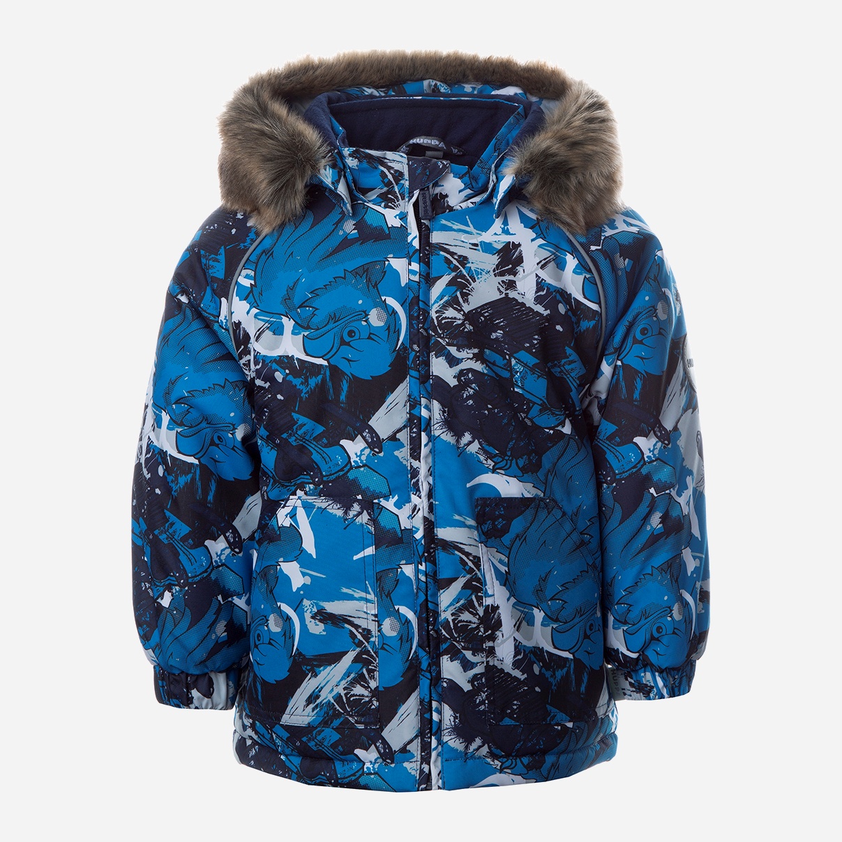 Акція на Дитяча зимова довга куртка для хлопчика Huppa Virgo 17210030-02535 86 см від Rozetka