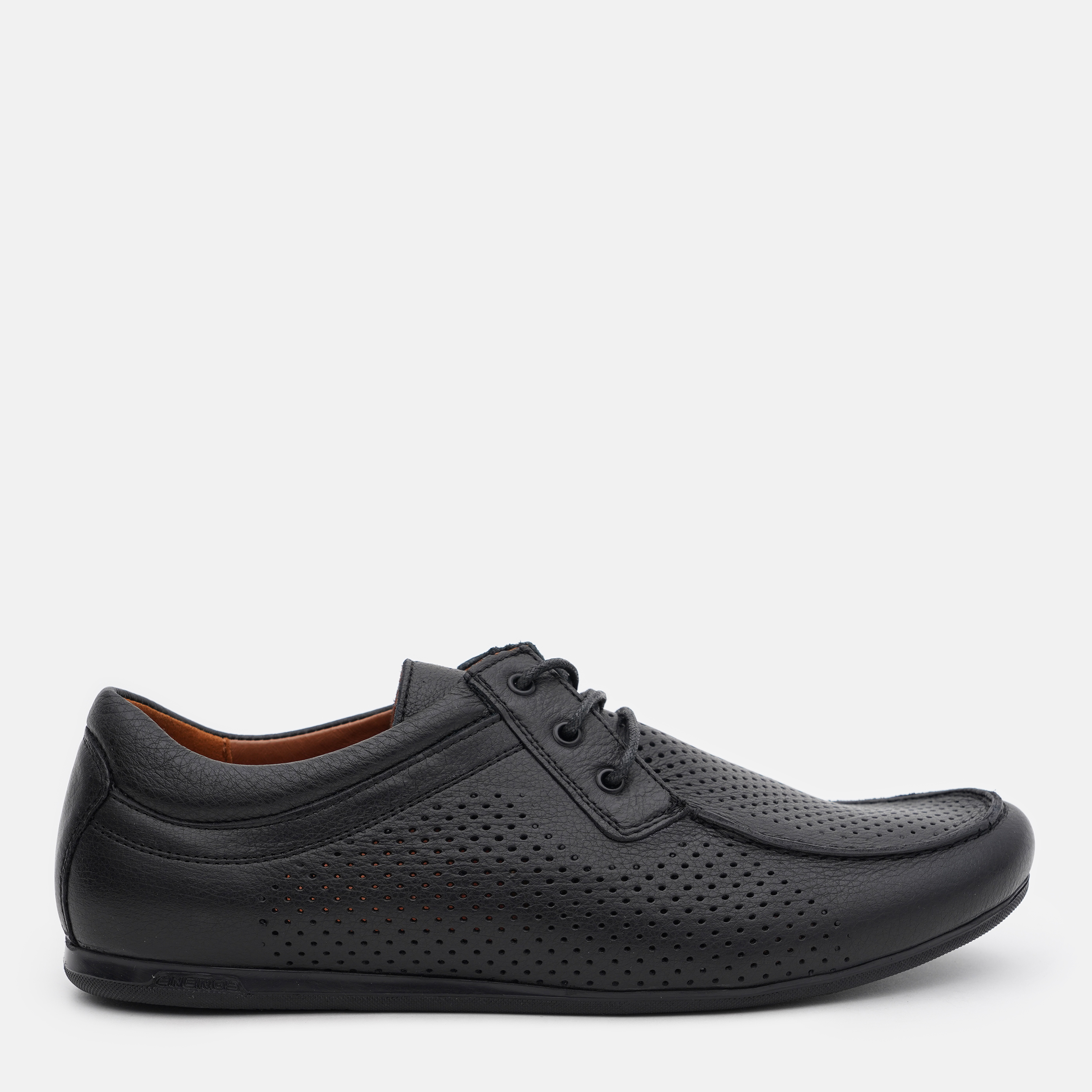 Акція на Чоловічі туфлі Prime Shoes 345 Black Leather 15-345-30110 40 26.5 см Чорні від Rozetka