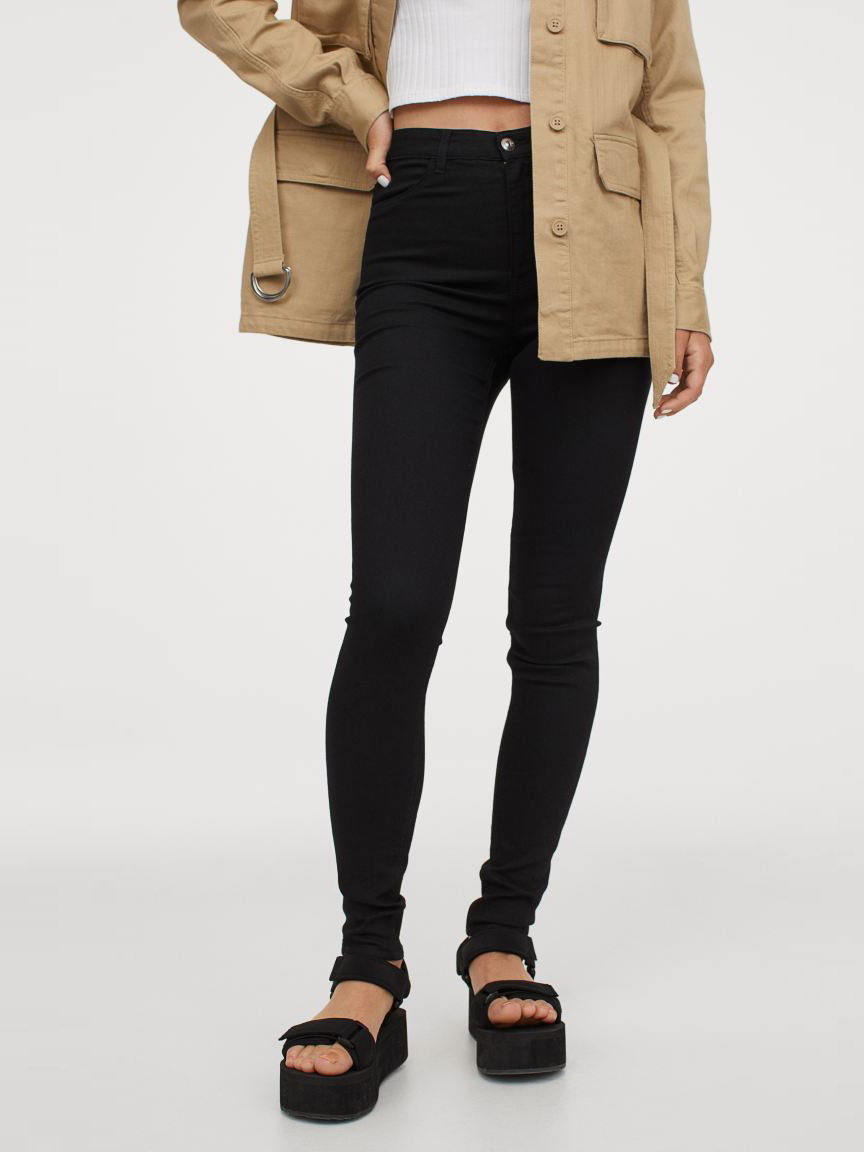 

Джинсы H&M 07060169-1  Черные, Джинсы H&M 07060169-1 38 Черные