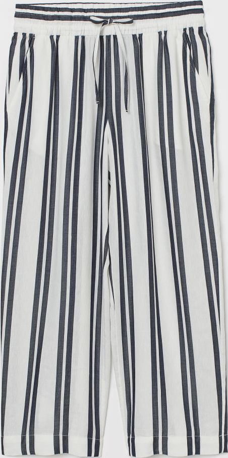

Брюки H&M 07333109 36 Белые с темно-синим